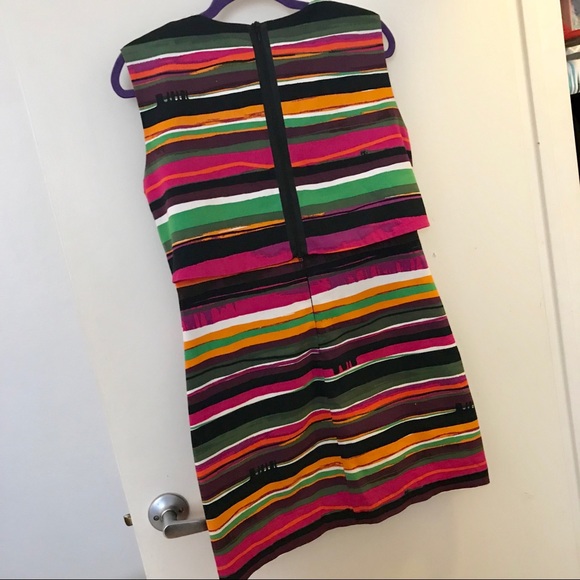 {kate spade saturday} shift dress in sunset stripe - Picture 4 of 4